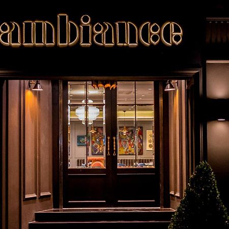 Ambiance Boutique Art Hotel Lahore Extérieur photo Entrance to the restaurant